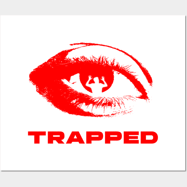 TRAPPED RED Wall Art by Unexpected